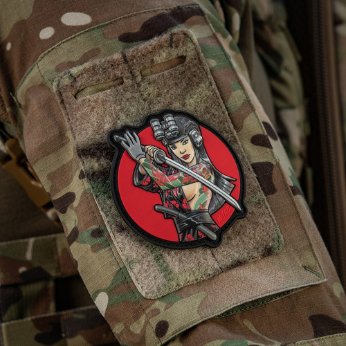 M-Tac – Tactical Girl №3 Yakuza Patch – PVC – grüne Tattoos – Vollfarbe – 51116402