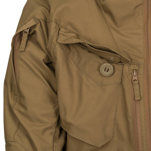 Helikon - Kurtka Anorak Pilgrim® - Earth Brown / Czarny - KU-PGM-DC-0A01A