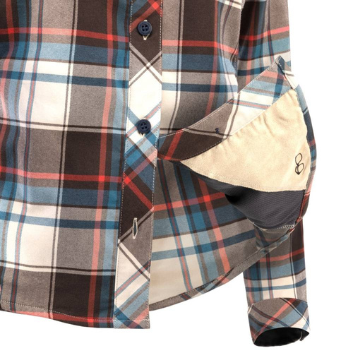 Helikon - Marigold Women's Shirt - Coral Crimson Checkered - KO-MWS-NS-PH