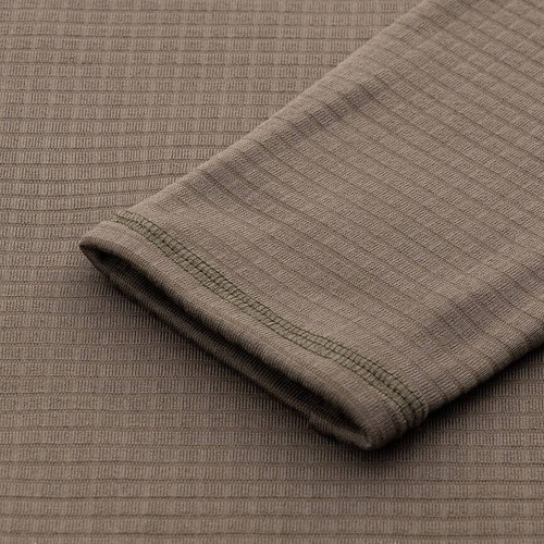 M-Tac - Koszulka Męska Termiczna z Długim Rękawem Delta Level 2 - Dark Olive - 70002048