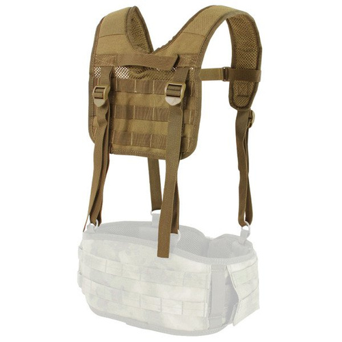 Condor - Szelki H-Harness - Czarny - 215-002