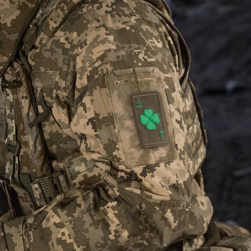 M-Tac - Naszywka Szczęśliwa Karta - Cordura 500D - Koniczyna - Ranger Green - 51391023