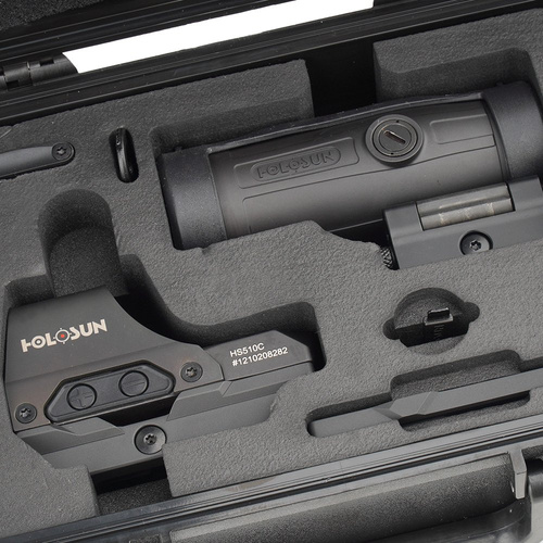 Holosun - HS510C Open Reflex Sight & HM3X Magnifier Set