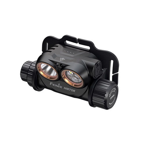 Fenix - LED-Stirnlampe ohne Tablett - Schwarz/Gelb - HM75R SE