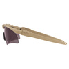 Oakley - Okulary balistyczne SI Ballistic M Frame 3.0 Strike - Desert Tan - Prizm Grey - OO9146-3432