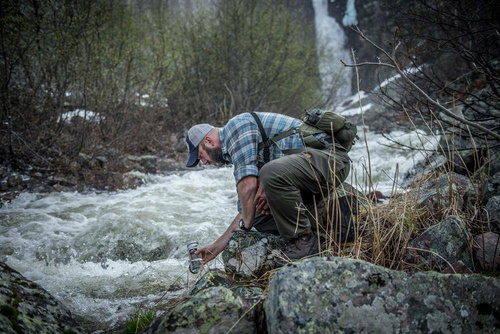 Helikon - Pilgrim Pants - Taiga Green / Black - SP-PGM-DC-0901A