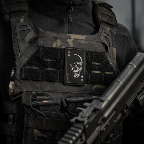 M-Tac - Naszywka morale patch Face of War - Cordura - Czarny - 51389002