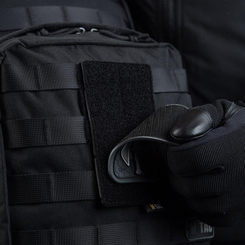 M-Tac - Panel na naszywki na MOLLE - 80 x 135 mm - Czarny - 10122002