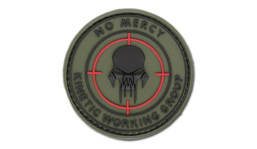 FOSTEX - Naszywka 3D - No Mercy - Kinetic Working Group - Forest