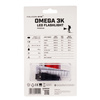 Falcon Eye - Latarka ręczna Omega 3K - Strobe - 3000 lm - Czarna/Czerwona - FHH0143