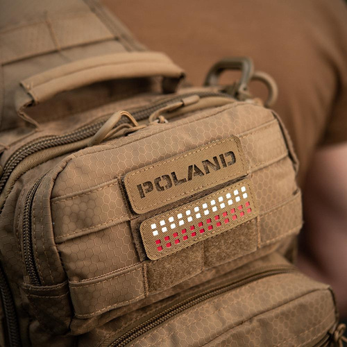 M-Tac - Aufnäher Polen 25x80 - Laserschnitt - Coyote - 51001005