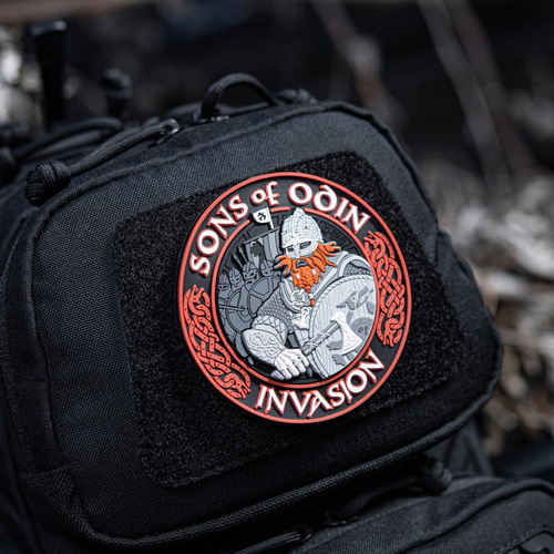 M-Tac - 3D PVC Patch Sons of Odin - Black/Red - 51137233