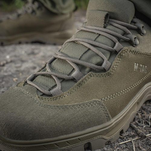 M-Tac - Patrol R Sneakers - Leather - Olive - 30203901