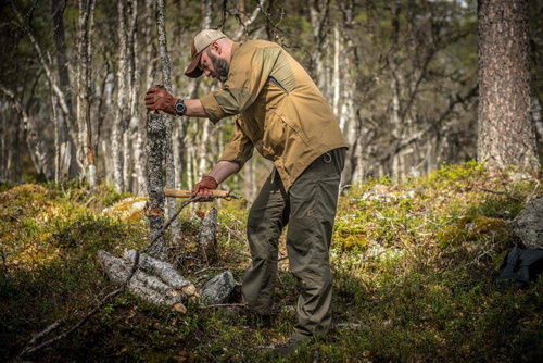 Helikon - Spodnie Woodsman® - Taiga Green - SP-WDN-DC-09