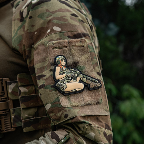 M-Tac - Tactical Girl Patch №2 - PVC - Full Color - 51116203