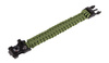 101 Inc. - Paracord Survival Armband - 9" - OD Green