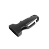 ITW Nexus - World SR T-Loc 20x25 Abnehmbare Buchsenschnalle - Schwarz