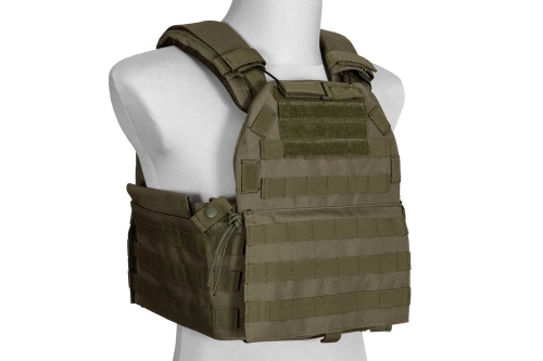GFC Tactical - Taktische Weste Schnellspanner Plattenträger - Olive - GFT-18-030898
