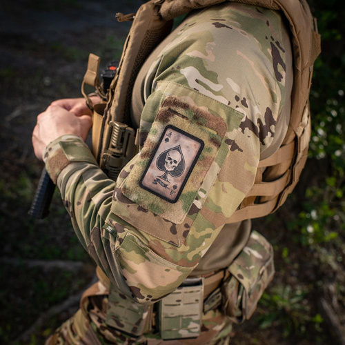M-Tac - Patch Ace of Spades - Morale Patch - Black / Coyote - 51101005