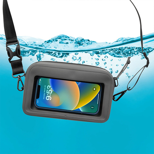 Nite Ize - RunOff® Hip Pack Waterproof Container - Charcoal - ROHP-09-R8