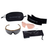 SwissEye - Okulary balistyczne Blackhawk - Brązowe oprawki - 40422