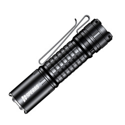 Speras - Latarka taktyczna LED E2R z akumulatorem 5000 mAh - 1500 lm - Czarna - SPERAS E2R