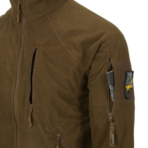 Helikon - Bluza Alpha Tactical Grid Fleece - Coyote - BL-ALT-FG-11