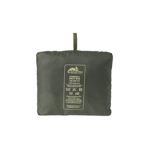 Helikon - Torba Carryall Daily - Składana - Ze ściągaczem - Olive Green - TB-CRD-PO-02