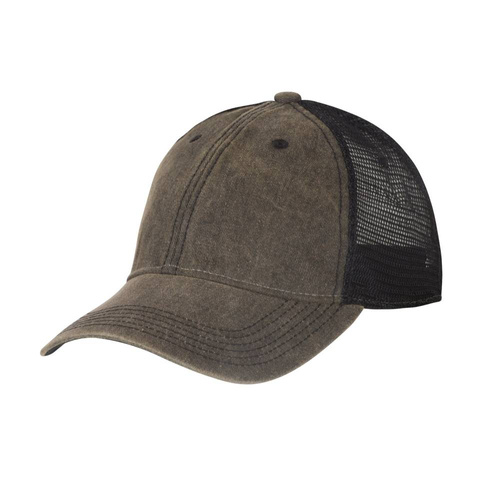 Helikon - Trucker Cap - Dirty Washed Black / Black - CZ-PTC-DW-0T01A