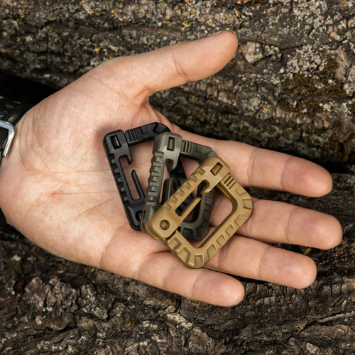 M-Tac - Grimloc-Karabiner - Coyote Brown - 3158-CB