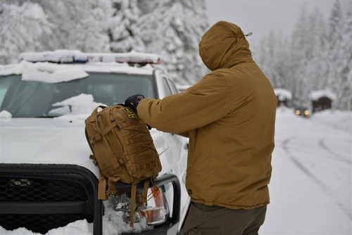 Helikon - Lightweight Winter Jacket Level 7 - Climashield® Apex™ - Shadow Grey - KU-L70-NL-35