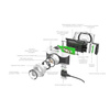 Ledlenser - Stirnlampe Wiederaufladbar MH7 - 600 Lumen - Schwarz/Grau - 501599