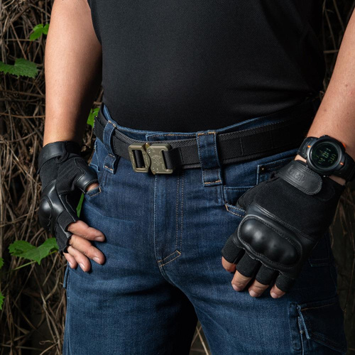 M-Tac - Pas taktyczny Cobra Buckle Tactical Belt - Czarny - 10126002