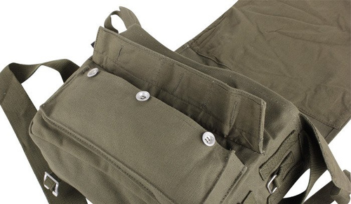 Mil-Tec - Umhängetasche BW - Baumwolle - Grün OD - 13710001