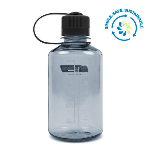 Nalgene - Butelka 16 oz Narrow Mouth Sustain - Gwint 38 mm - 620 ml - Szara - 2021-1032