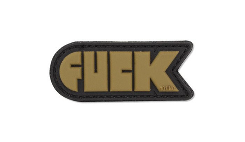101 Inc. - 3D-Aufnäher - F*ck - OD Grün - 444130-5138