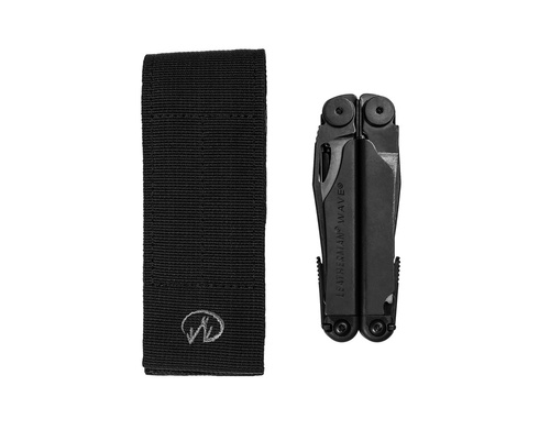 Leatherman - Multitool Wave Plus - Schwarz - 832526