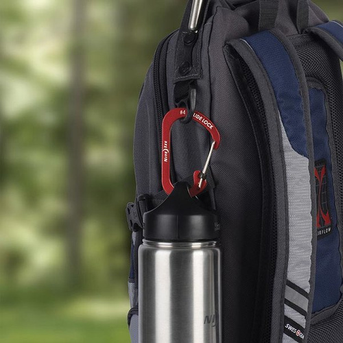 Nite Ize - Karabinek SlideLock® Carabiner Aluminum #4 - Niebieski - CSLA4-03-R6