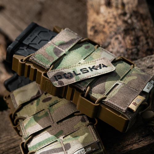 M-Tac - Naszywka Polska 25х80 - Laser Cut - Czarny / MultiCam - 51004108