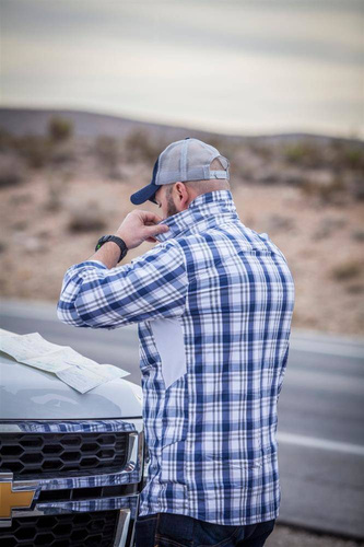 Helikon - TRIP Nylon-Mischung - Indigo kariert - KO-TRI-NB-P8