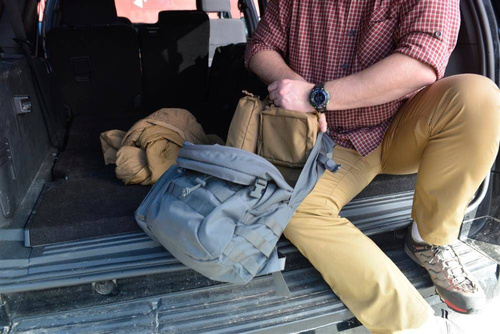 Helikon - Velcro Panel Insert MOLLE Adapter 2 - Cordura - Shadow Grey - IN-MA2-CD-35