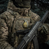 M-Tac - Naszywka M67 v2 Zadowolony - PVC 3D - Zielony - 51139200