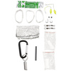 Fox Outdoor - Survival Set Parachute Cord - Black - 27118A