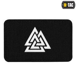 M-Tac - Naszywka Laser cut Valknut pozioma - Czarny - 51164299