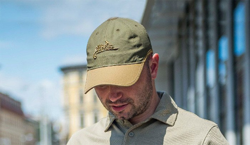 Helikon - Logo Cap - Schwarz / Schatten Grau - CZ-LGC-PR-0135B