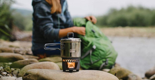 Esbit - Solid Fuel Cookset Stainless Steel