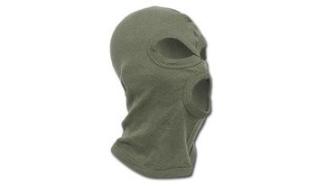 MFH - Balaclava Cotton - 3 Holes - Green OD - 10901B