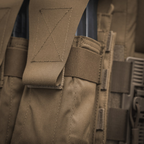 M-Tac - Doppelte AR/AK-Magazintasche Feschlossen - Coyote - 10013205