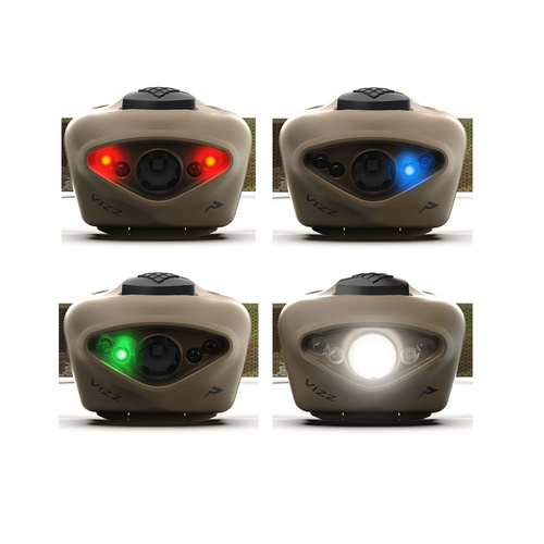 Princeton Tec - Stirnlampe VIZZ - 550 lm - MultiCam - VIZZ22-MC