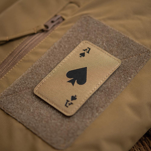 M-Tac - Militär-Patch - Ace of Spades - Coyote / Schwarz - 51109502